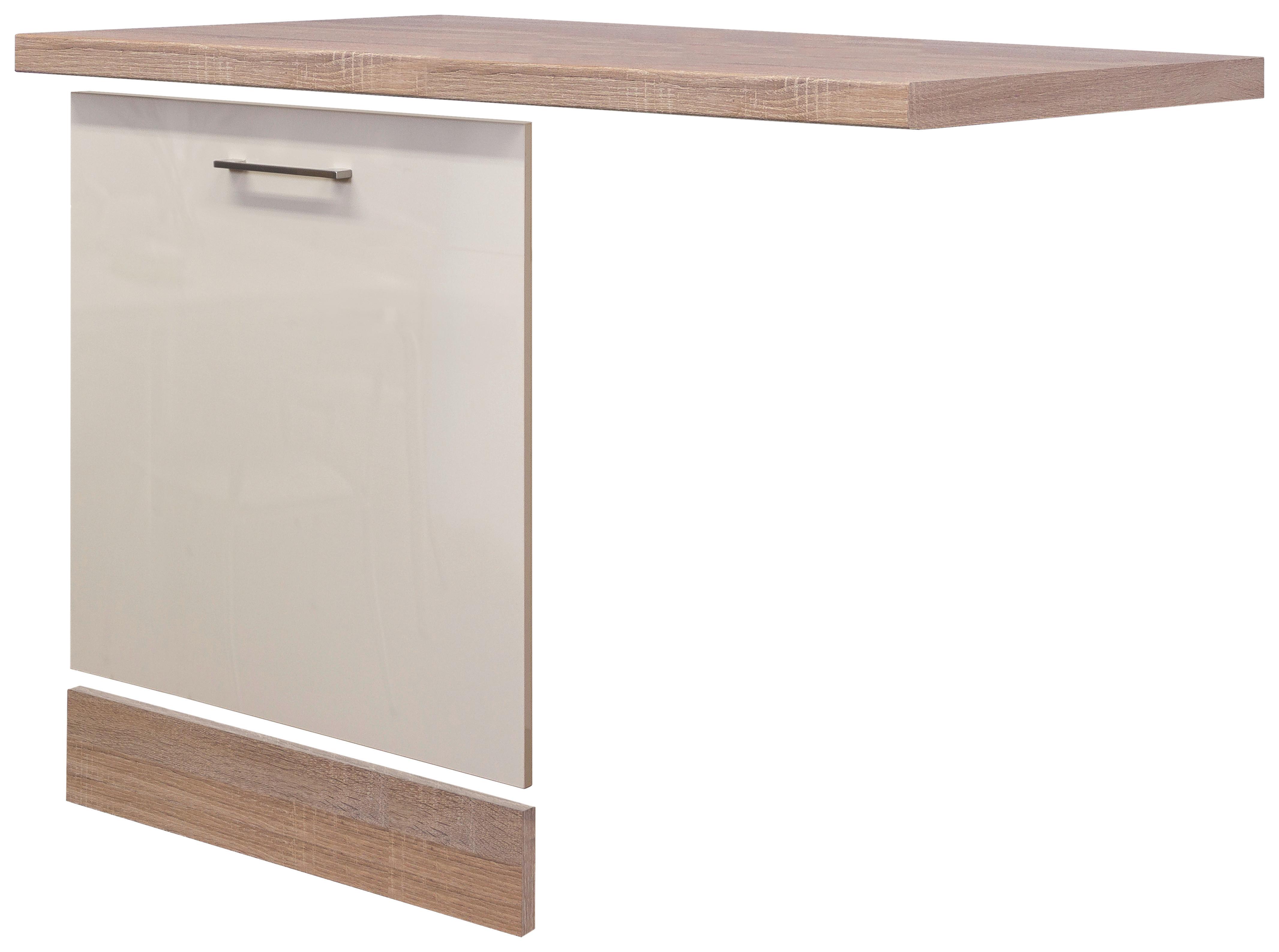 Letvica Pomivalnega Stroja Nepal, Kašmir, Barva Hrasta - kašmir/hrast sonoma, Moderno, leseni material (110/85/60cm) - FlexWell