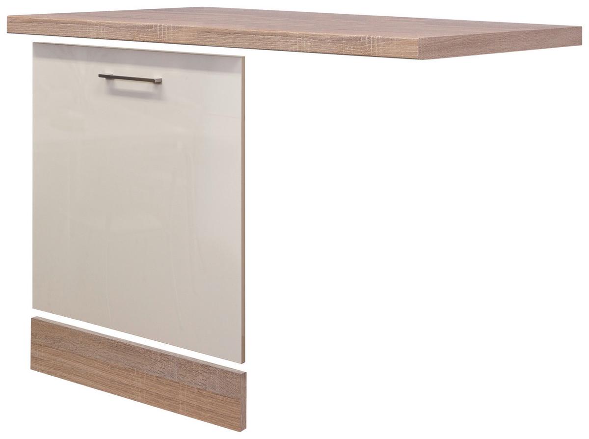 Letvica Pomivalnega Stroja Nepal, Kašmir, Barva Hrasta - kašmir/hrast sonoma, Moderno, leseni material (110/85/60cm) - FlexWell
