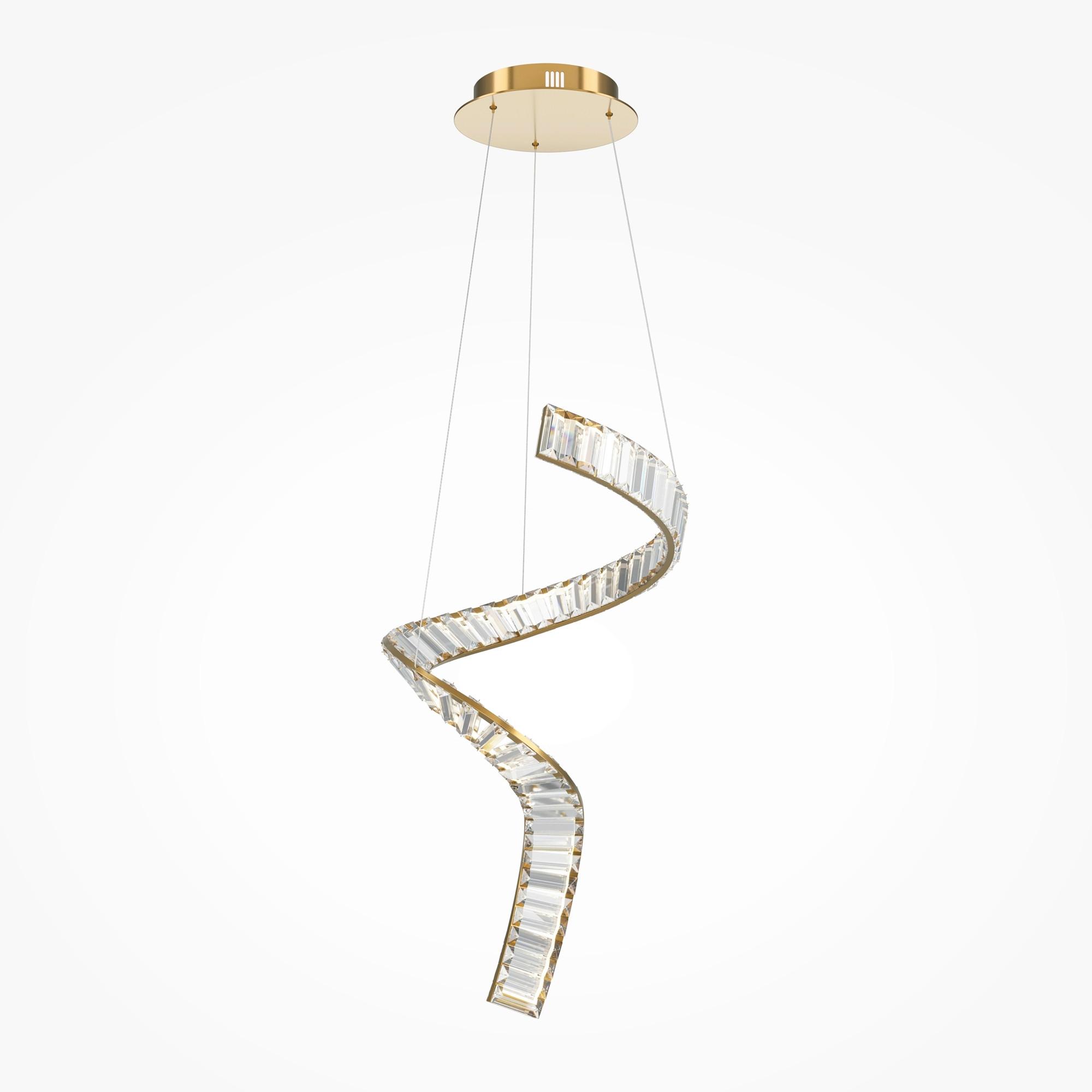Pendelleuchte P097pl-L48bs3k - Messingfarben, Design, Metall (45/374cm) - MAYTONI