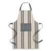 Schürze Henry in Schwarz/Beige ca. 60x90cm - Beige/Schwarz, MODERN, Textil (60/90cm) - Modern Living