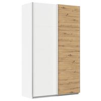 DULAP USI CULISANTE FELDKIRCH - alb/stejar Artisan, Modern, material pe bază de lemn (136/229/62cm)