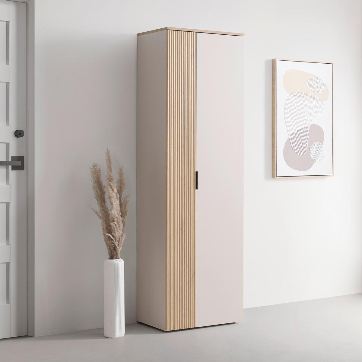 Garderobni Ormar Cannes - kašmir/boja hrasta, Moderno, pločasti materijal/plastika (60/195/40cm) - Modern Living