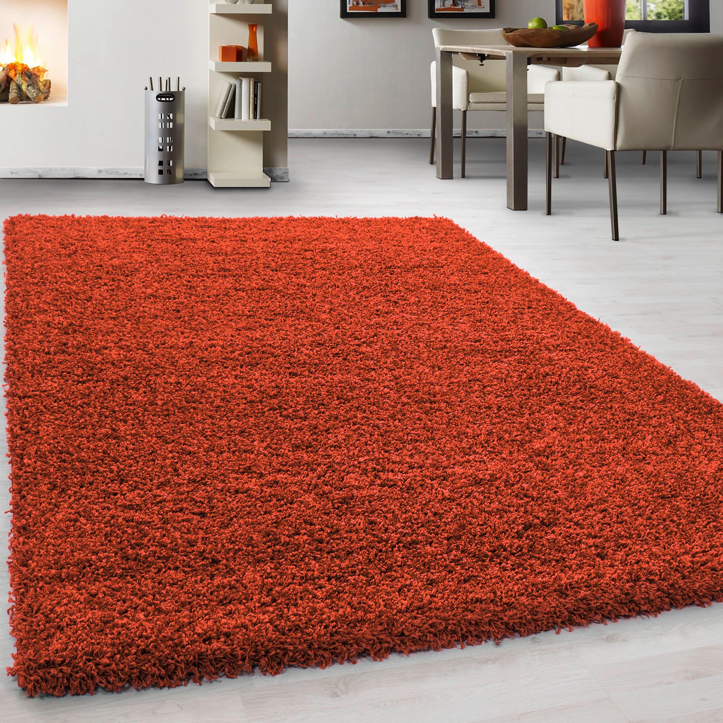 Preproga Z Visokim Florom Life, Terakota, 60x110cm - terakota, Konvencionalno, tekstil (60/110cm) - Novel