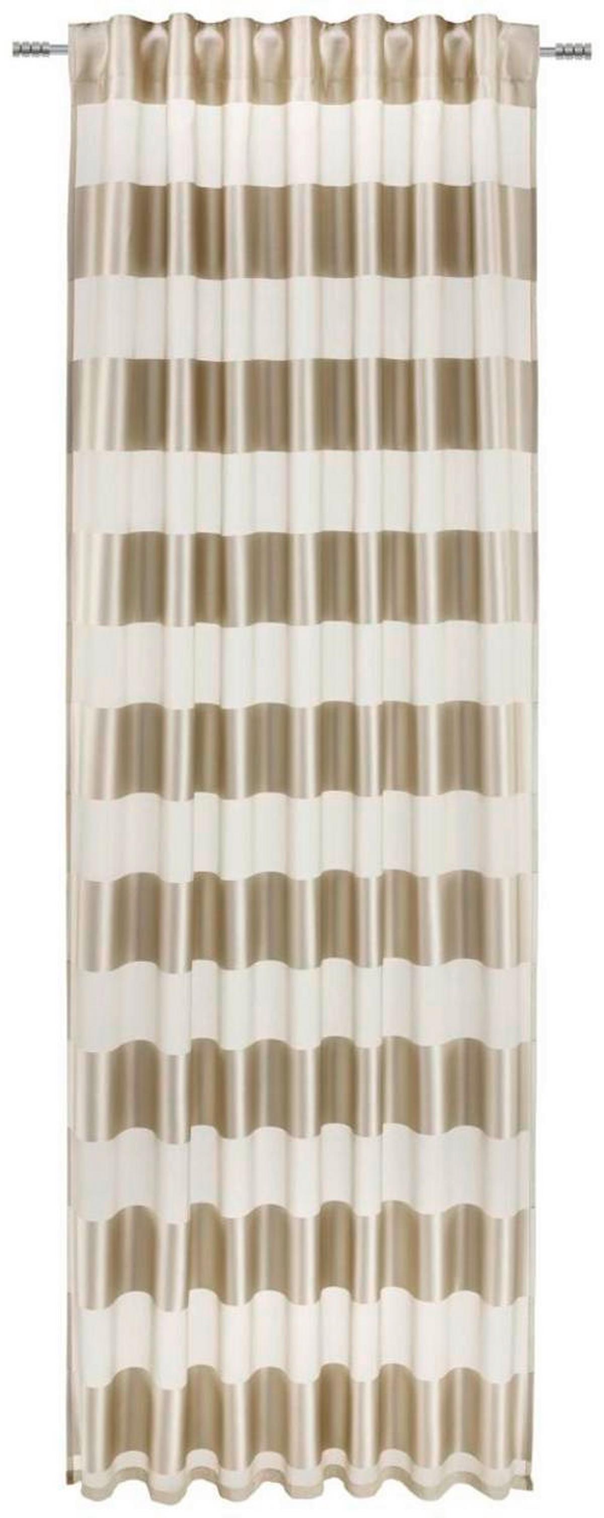 Készfüggöny Sonja - szürke, Konventionell, textil (140/245cm) - Modern Living