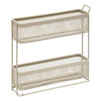 Etajeră condimente Spice - bej, Basics, metal (28,8/7,3/25,8cm)