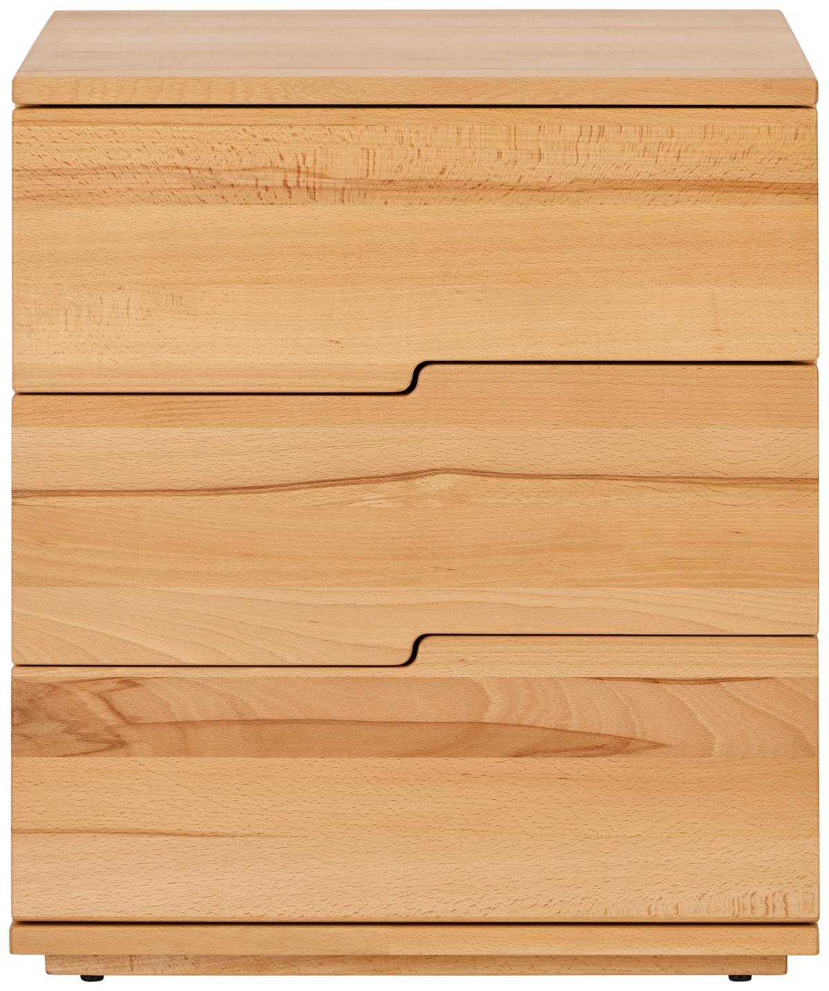 SZAFKA NOCNA INN - Natur, drewno (50/60/40cm) - MID.YOU