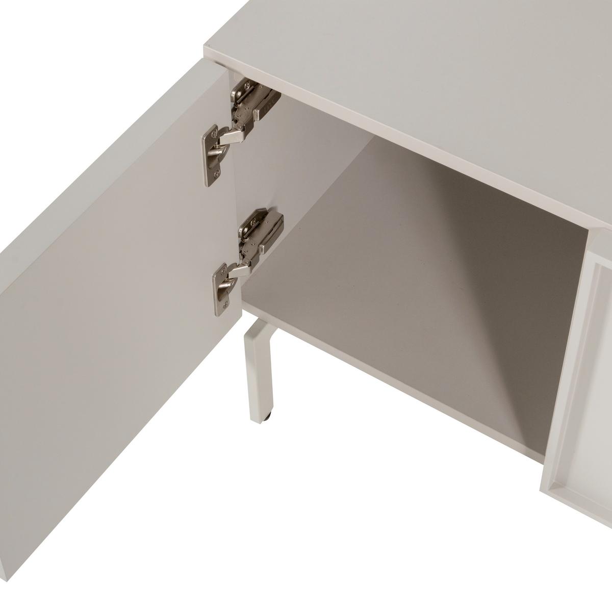 Lowboard Tours Sandfarben - Sandfarben, Design, Holzwerkstoff/Metall (180/51/42cm) - Livetastic