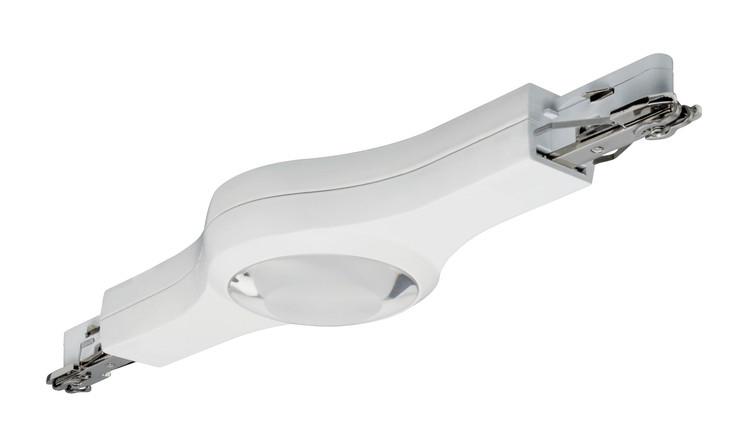 Schienensystem-Verbinder LED Line Connector in Weiß - Weiß, Design, Metall (22,5/2,7/5,7cm) - Paulmann