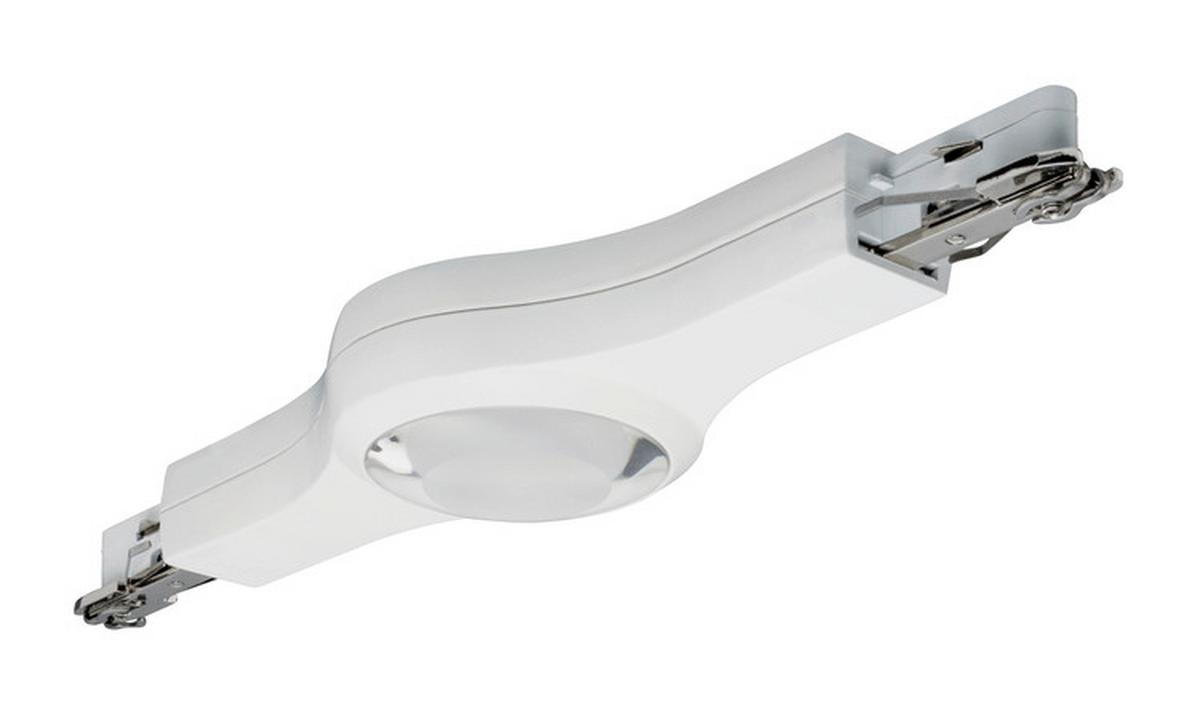 Schienensystem-Verbinder LED Line Connector in Weiß - Weiß, Design, Metall (22,5/2,7/5,7cm) - Paulmann