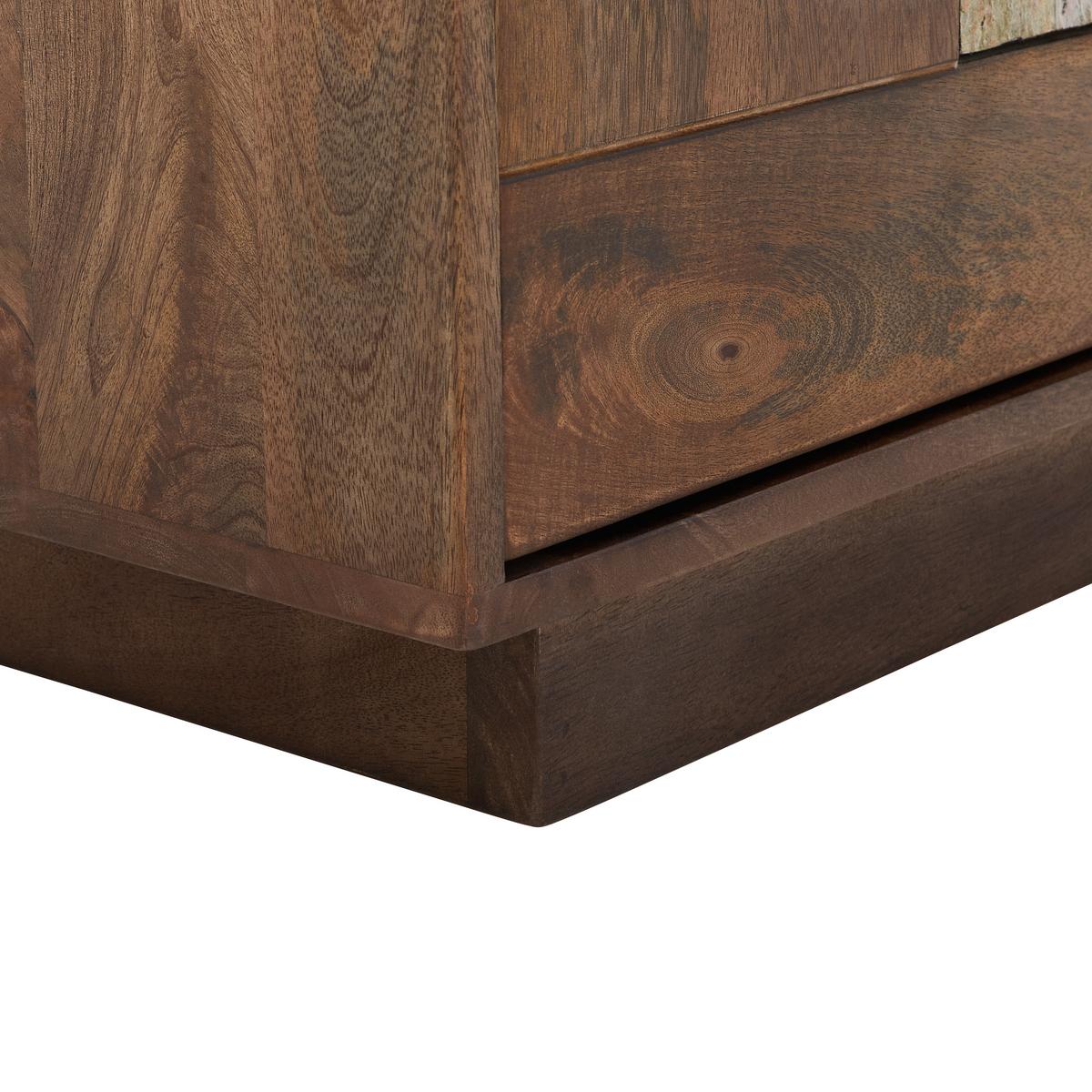 KOMODA SZEROKA SIDEBOARD - beżowy/zielony, Design, drewno (170/80/40cm) - Livetastic