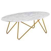 Klubska Miza Wl6.315 - zlate barve, Moderno (120/60/40cm) - MID.YOU