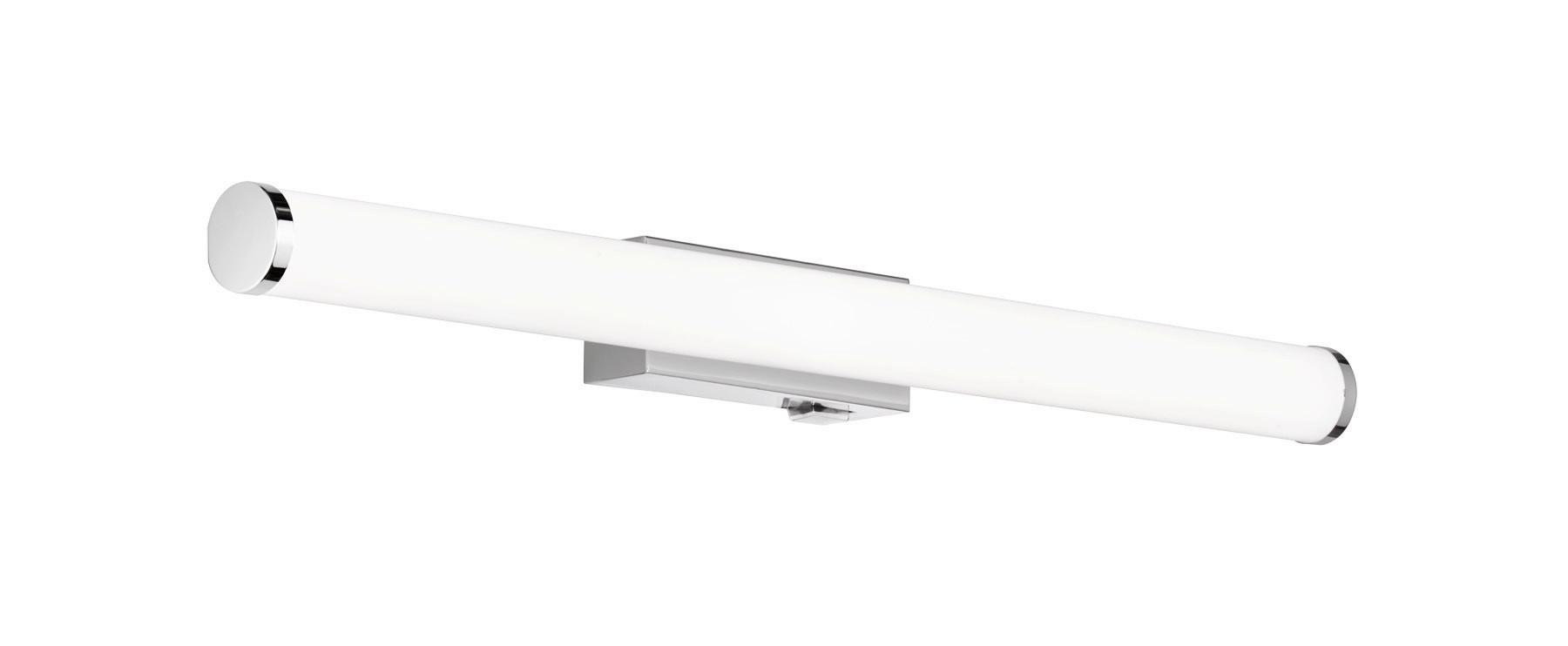 LED-Wandleuchte Mattimo in Weiß/Chrom max. 6,5 Watt - Chromfarben/Weiß, Basics, Kunststoff/Metall (60/60/5,5cm) - Trio Leuchten