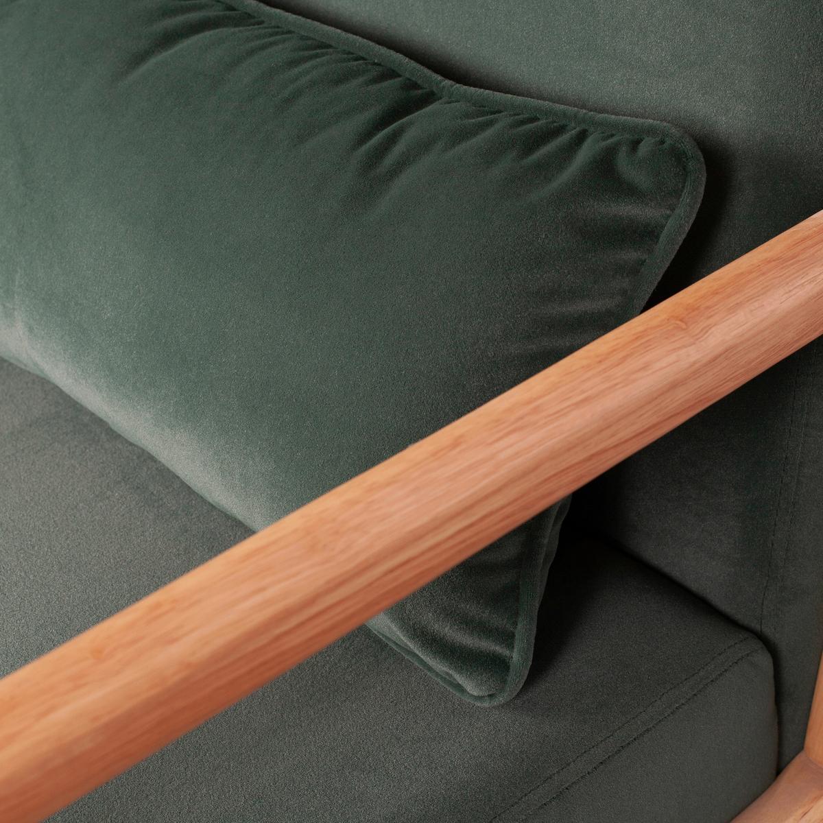 SESSEL Mark Grün B: 67cm - Grün, Design, Holz/Textil (67/75/82cm) - Livetastic