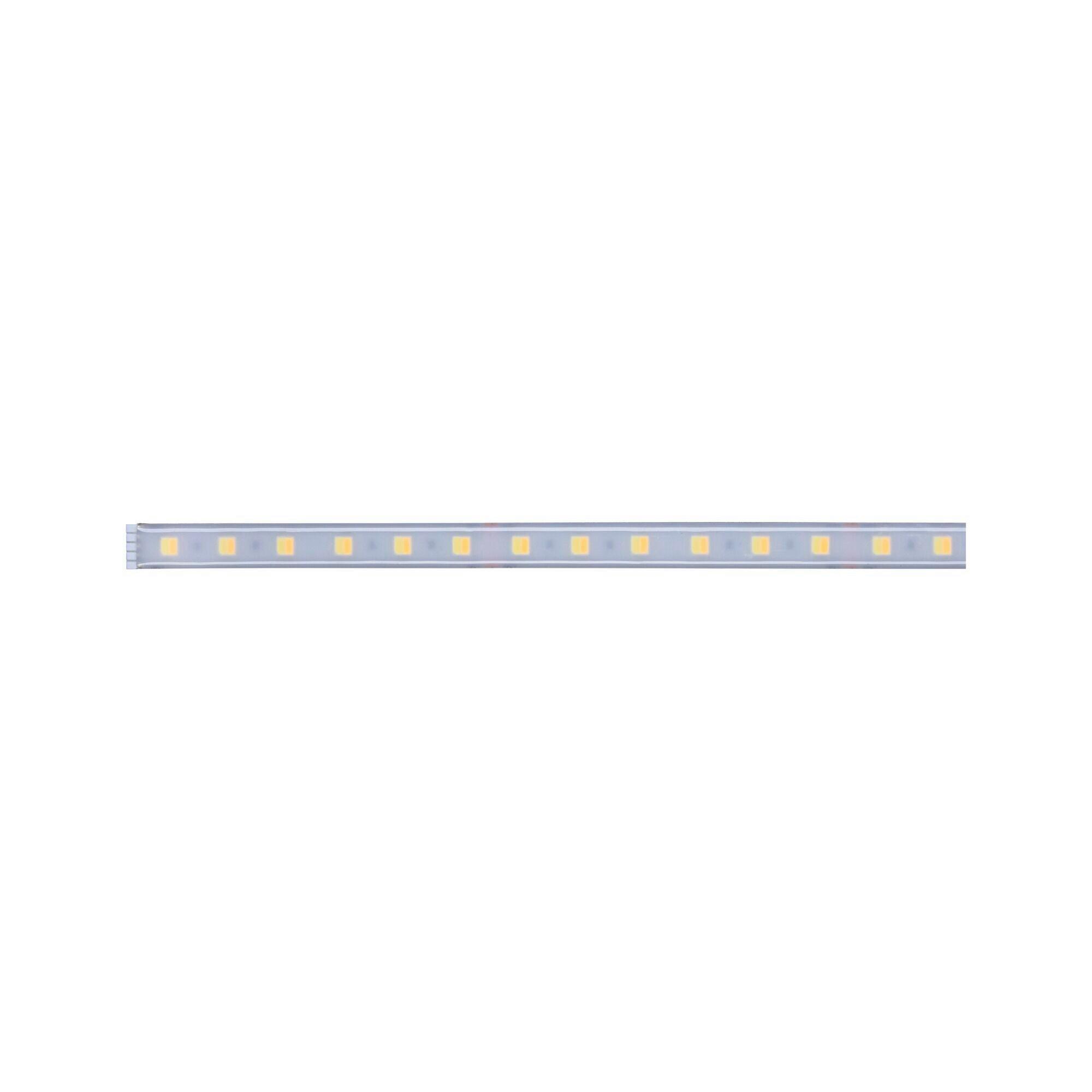 LED-Strip 70630 in Silberfarben max. 7 Watt - Silberfarben, Basics, Kunststoff (100,0cm) - Paulmann