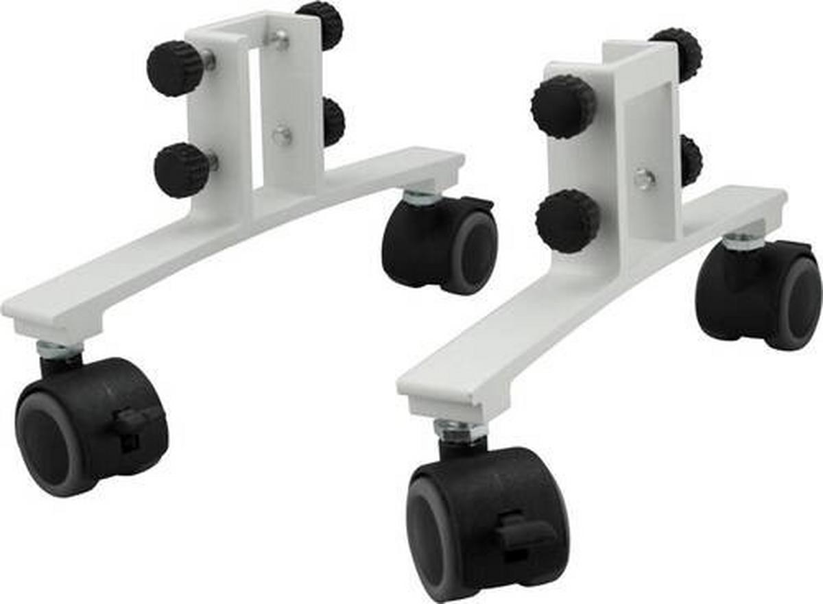 Infrarot-Heizpaneel Montageset Weiß - Weiß, Basics, Kunststoff/Metall (22,5/15,2/3,5cm)