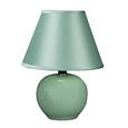 Veioză Irma - verde mentă, Romantik / Landhaus, ceramică/textil (18/25cm) - Modern Living