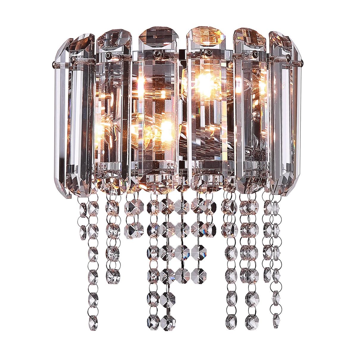 WANDLEUCHTE HAIL - Chromfarben, Trend, Metall (26/23,5/12,5cm) - MAYTONI