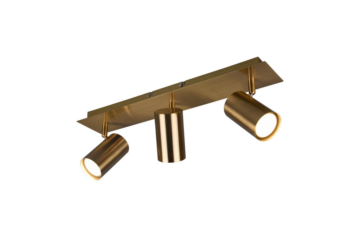 Strahler Spot Marley in Messingfarben max. 35 Watt - Messingfarben, Design, Metall (48,0/15,0/9,00cm) - Trio Leuchten