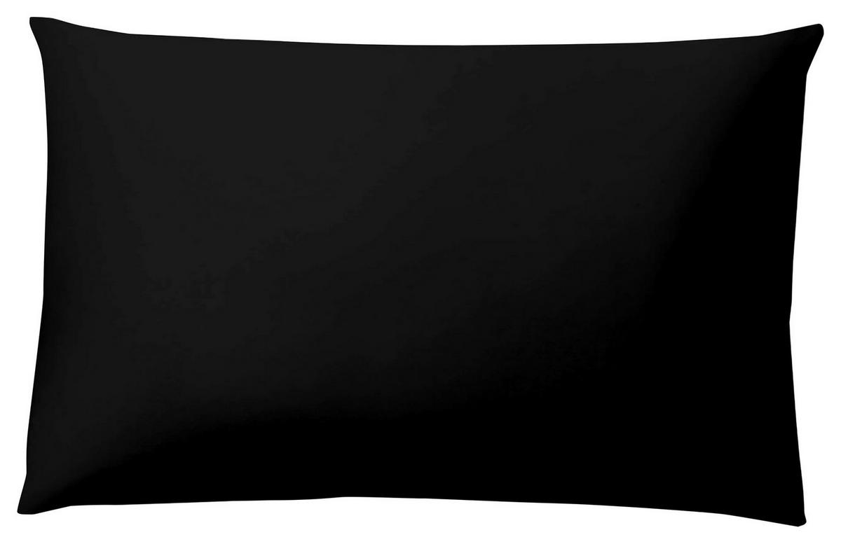 KOPFKISSENBEZUG MARYS - Schwarz, Modern, Textil (65/100cm) - Mary's