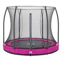 Boden-Trampolin Salta Comfort Ø ca. 251cm - Pink, Basics, Metall (251cm) - Salta