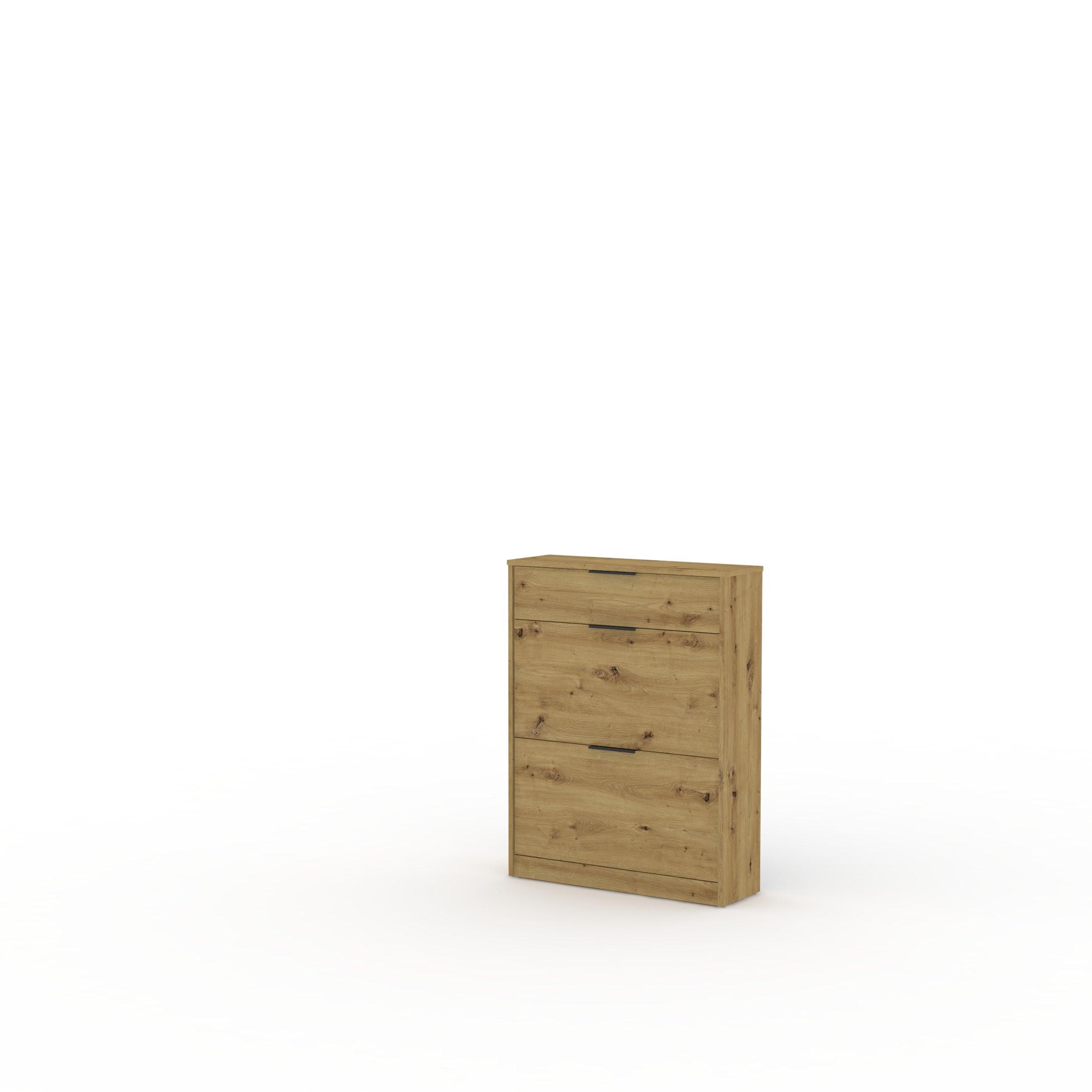 Schuhkipper in Eichefarben - Eichefarben, MODERN, Holzwerkstoff (79/103/25cm) - Mömax