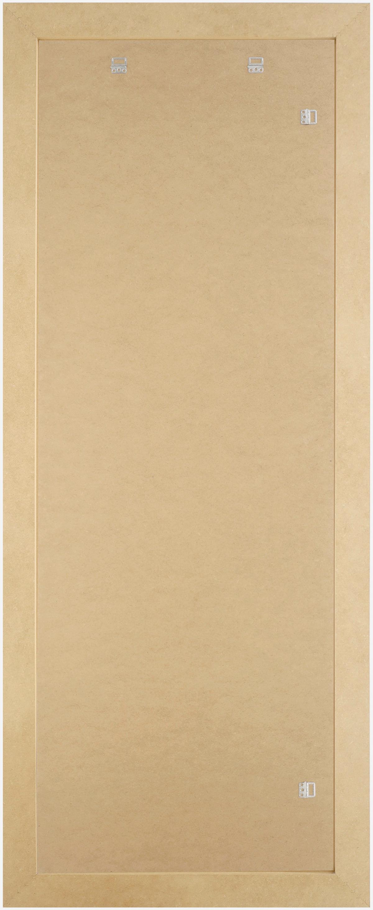 Oglindă Lines - albastru/gri, Modern, sticlă/material pe bază de lemn (71/172/3cm) - Premium Living