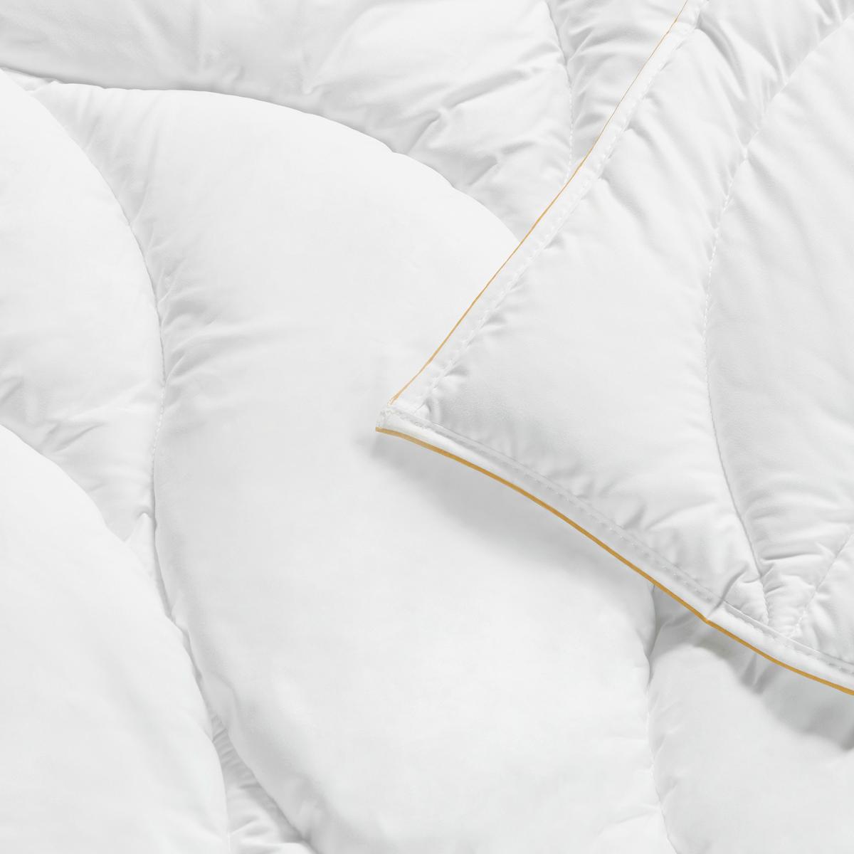 Bettdecke Goldline XXL Weiß ca. 200x200 - Weiß, Textil (200/200cm) - Premium Living
