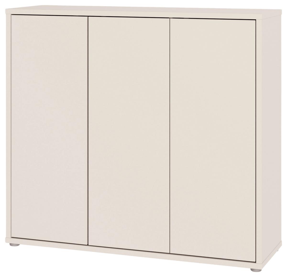 Dulap pentru pantofi ALICE SPRINGS - nisipiu, Modern, material pe bază de lemn (109,2/99,1/34,9cm) - Modern Living
