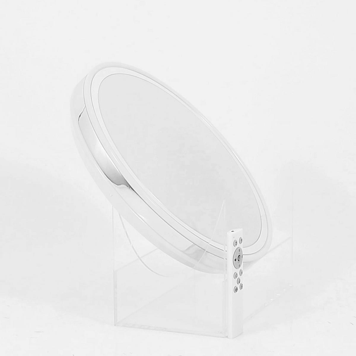 Stropna Led-svetilka Farbi - barve kroma/bela, Moderno, kovina/umetna masa (38/38/6cm) - Mömax