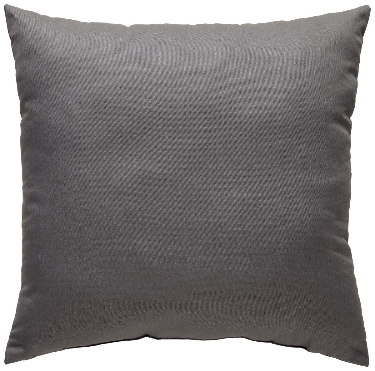 Zierkissen Mex in Anthrazit ca. 48x48cm - Anthrazit, KONVENTIONELL, Textil (48/48cm) - Modern Living