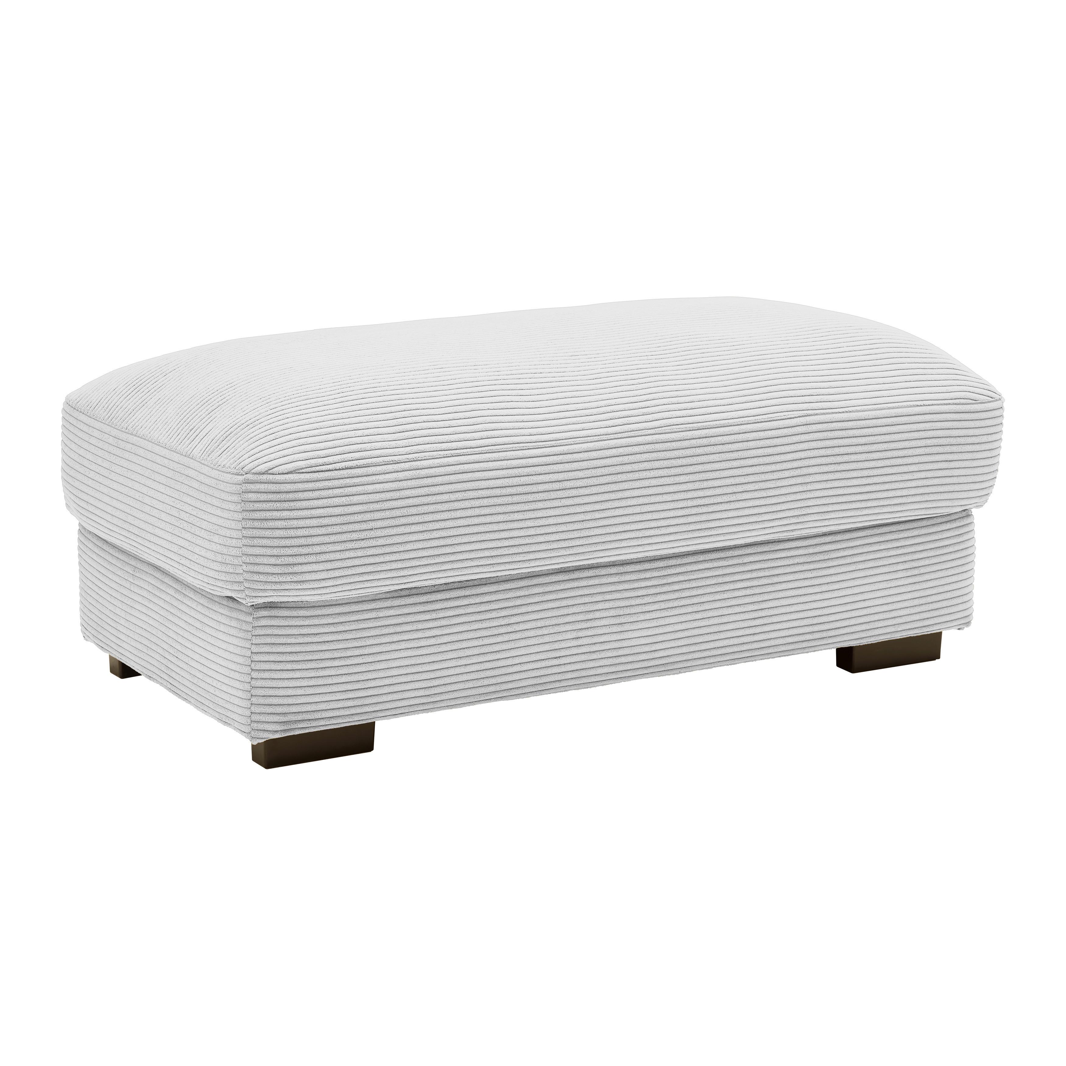 Hocker Pedro Hellgrau - Hellgrau, MODERN, Textil (60/46/110cm) - Mömax