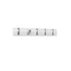 KROKLIST FLIP 5 -SB- - vit, Modern, trä/plast (50,8/3,1/6,5cm) - Mömax