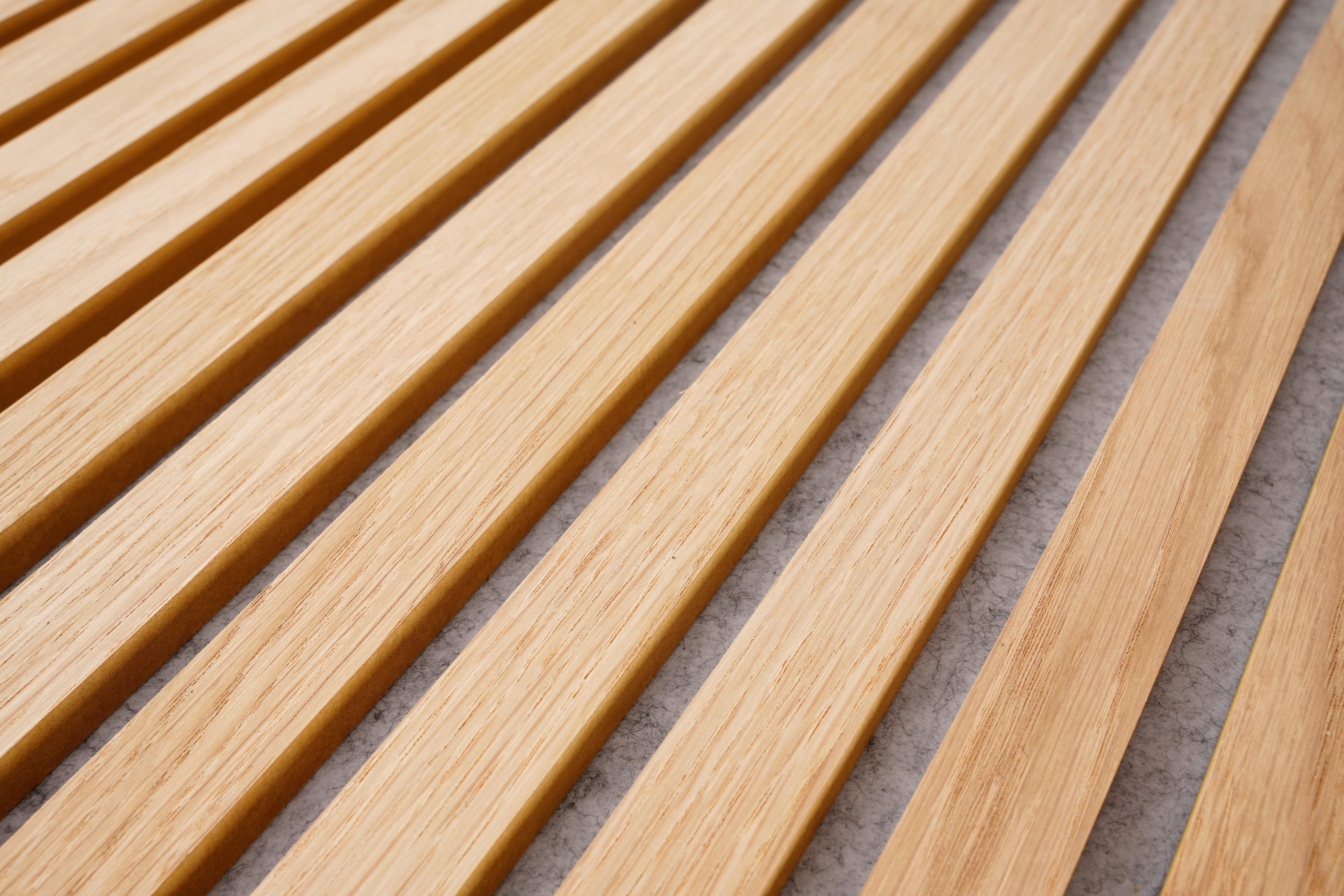 Akustikpaneel Noise Schwarz/Eiche Bianco - Eiche Bianco/Schwarz, MODERN, Holz/Holzwerkstoff (60/120/2,1cm)
