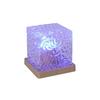 LED-BORDSLAMPA NIKA - sandfärgad/transparent, Modern, plast (11/11/11cm) - Mömax