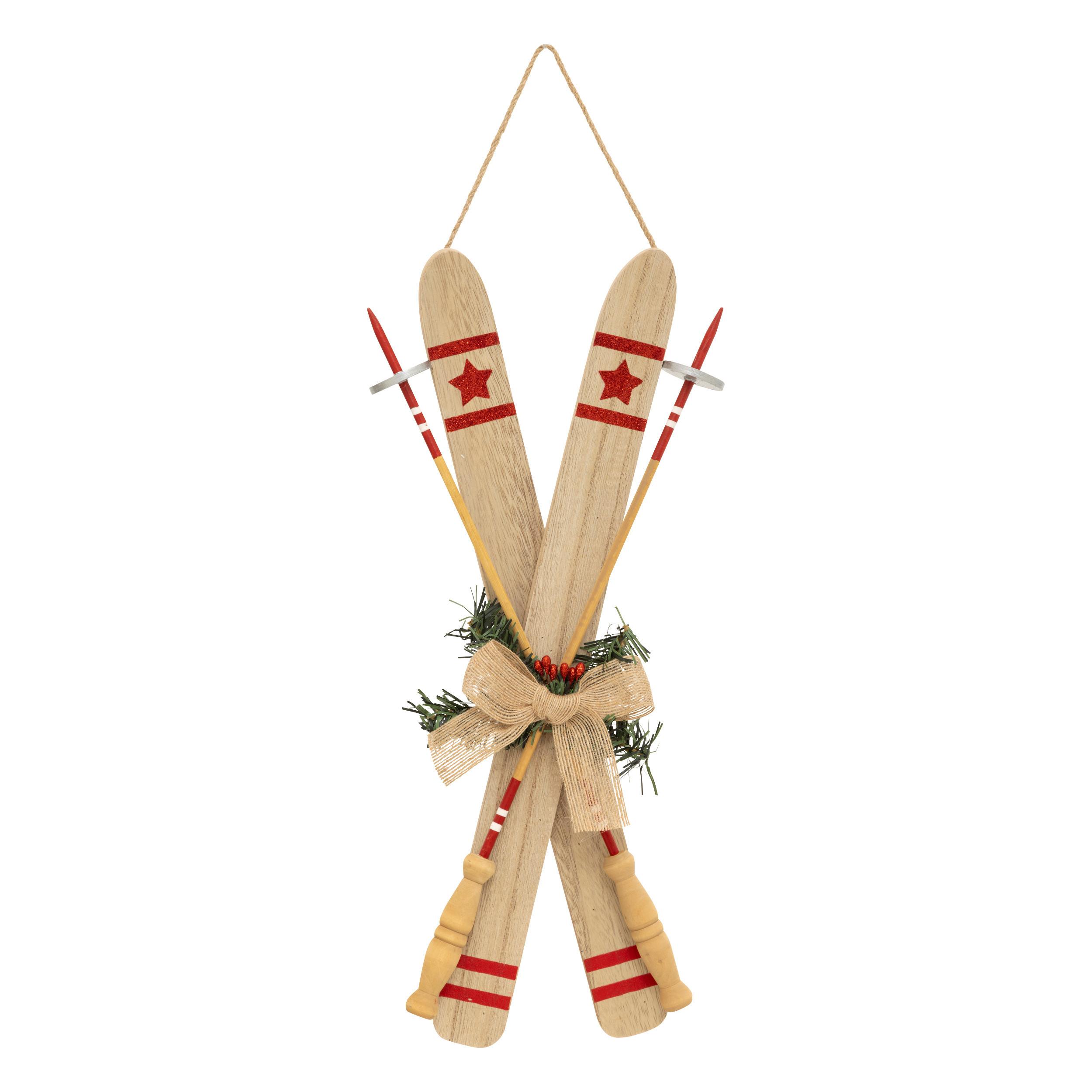 Decorațiune de agățat cca. 45 cm Ski - Modern (45cm)