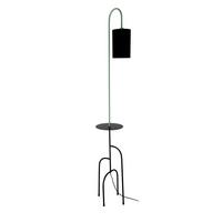 Podna Svjetiljka Ravello - crna, Konvencionalno, metal (25/34cm)