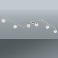 Strahler Mia, max. 6x33 Watt - Chromfarben, MODERN, Glas/Metall (145/19cm) - Mömax modern living Strahler Mia, max. 6x33 Watt - Chromfarben, MODERN, Glas/Metall (145/19cm) - Mömax modern living