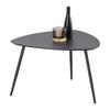 SOFFBORD FINE - svart, Modern, metall (57,5/56/35,5cm) - Mömax