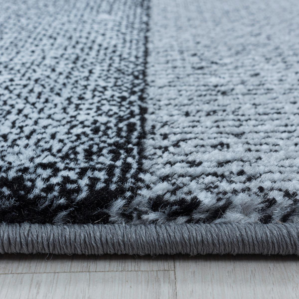 Webteppich Costa Schwarz ca. 240x340cm - Schwarz, Design, Textil (240/340cm)