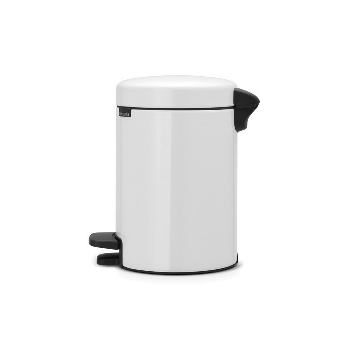 KOSZ NA ŚMIECI Z PEDAŁEM 112126 - biały, Design, tworzywo sztuczne (16,8/26,4/23,5cm) - Brabantia