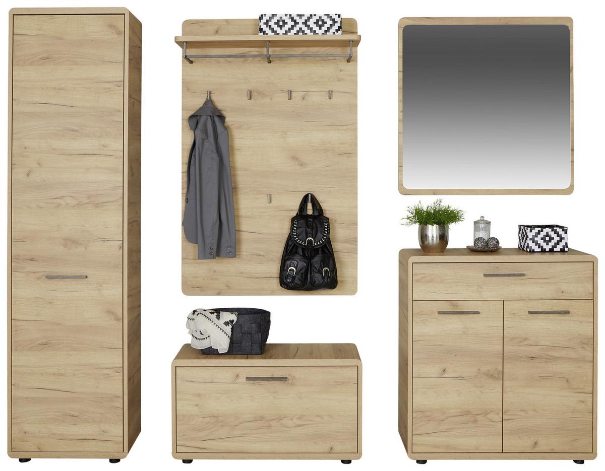 Comodă FONTANA - culoare lemn stejar, Modern, material pe bază de lemn (84/90/32cm) - Modern Living