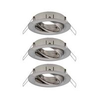 Deckenleuchte Choose! Spot Set max. 10 Watt, 3-teilig - Alufarben, Basics, Metall (8,4cm) - Paulmann