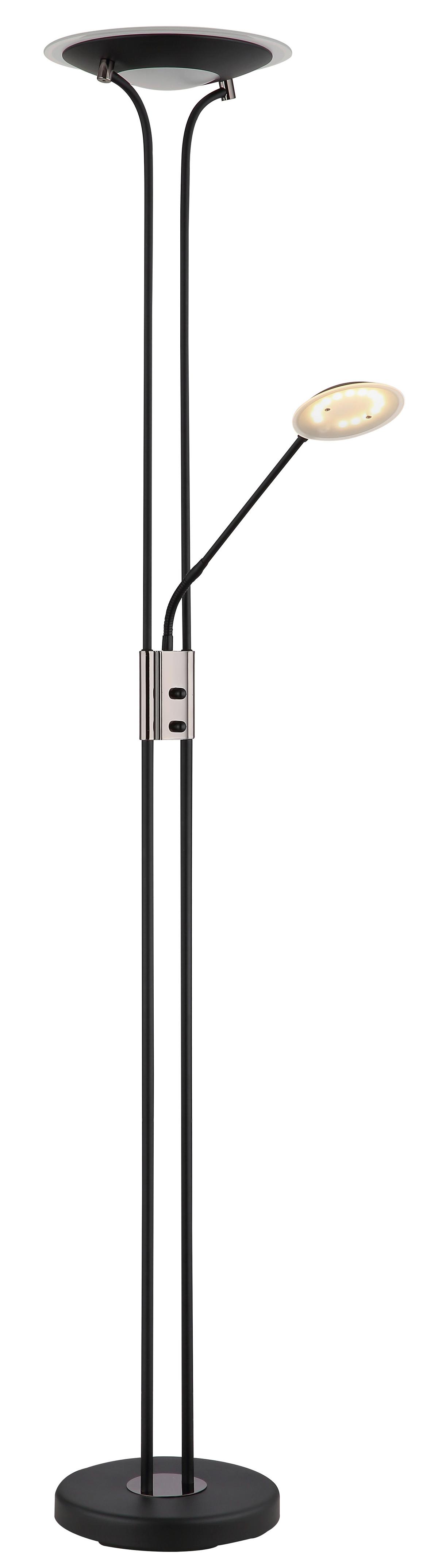 LED-DECKENFLUTER 59094 TAMIKA - Klar/Chromfarben, Konventionell, Glas/Kunststoff (30/180cm) - Globo