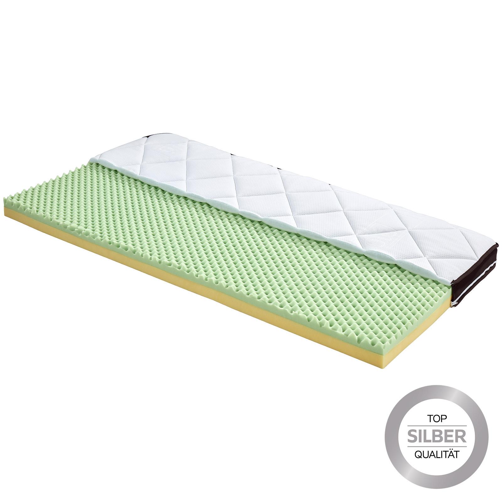 Nadmadrac Luxe H2/h3 - bijela, tekstil (90/200cm) - Ele