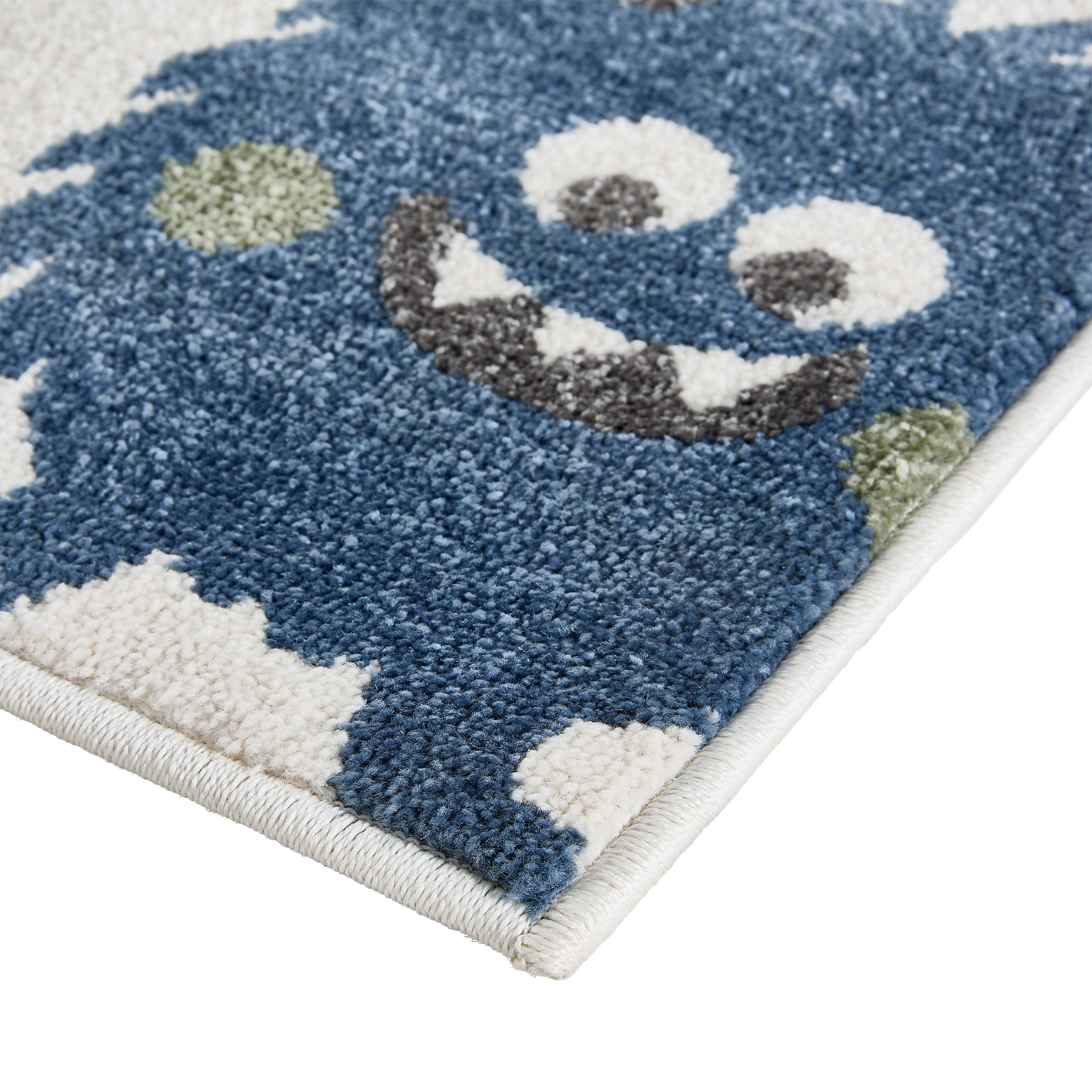 BARNMATTA SMILO - cremefärgad, Klassisk, textil (120/170cm) - Mömax