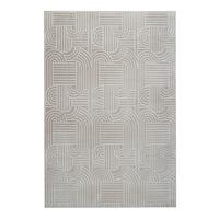 Flachwebeteppich Calma 125 Beige 120 X 160 Cm - Beige, Basics, Textil (120/160cm) - Kayoom