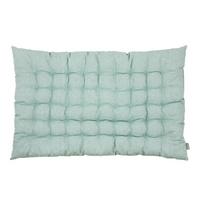 Boxkissen Dobby Türkis ca. 60x100cm - Türkis, Textil (60/100/7cm)