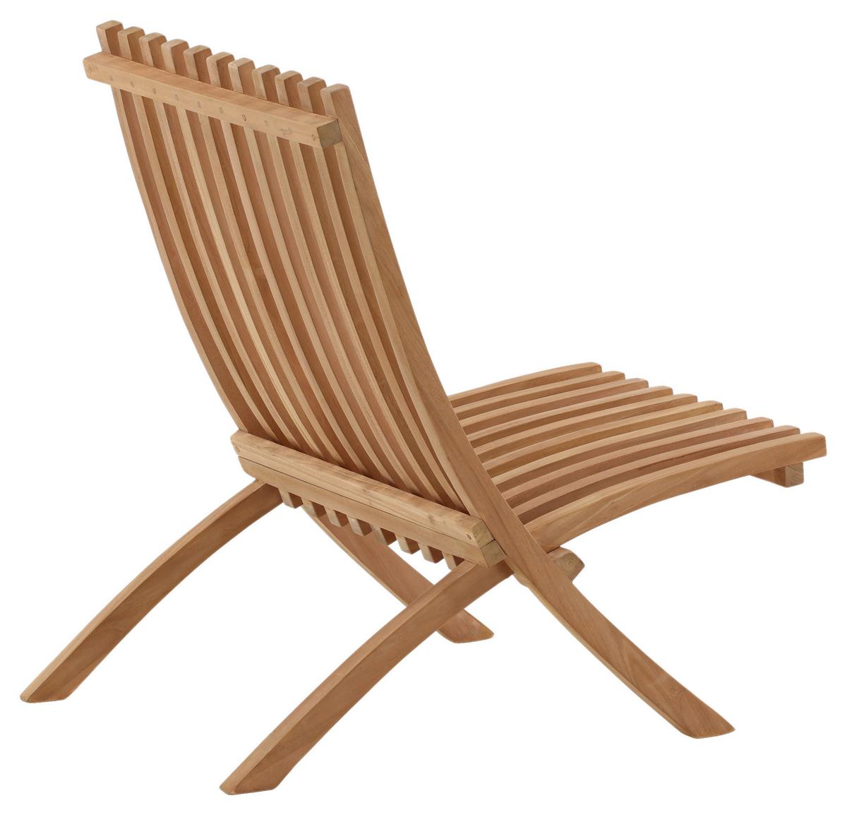 Loungesessel-2er Set Kenya ca. 73x58x63 cm Teakholz - Teakfarben, KONVENTIONELL, Holz (73/85/63cm) - Gardenson