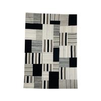 Flachwebeteppich Radical 320 Grau/multi 120x170 - Multicolor/Grau, Basics, Textil (120/170cm) - Kayoom