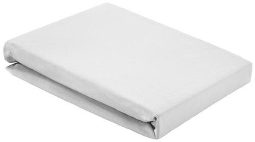 Cearșaf pentru pat Elasthan - argintiu, textil (160/200/15cm) - Premium Living